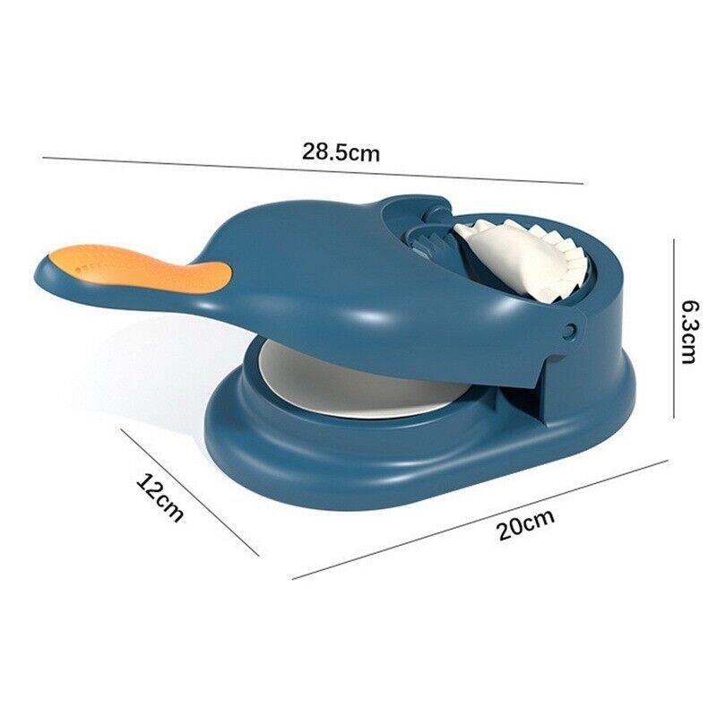 2-in-1 Dumpling Wrapper Tool Food Grade Manual Dumpling Wrapper Mold Labor-Saving Baking Pastry Home Kitchen Gadget