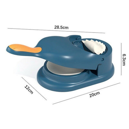 2-in-1 Dumpling Wrapper Tool Food Grade Manual Dumpling Wrapper Mold Labor-Saving Baking Pastry Home Kitchen Gadget