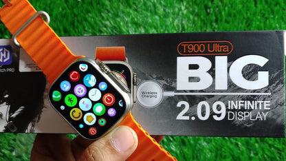 T900 Ultra Smart Watch - 2.09 Infinite Display - 49MM Dial Size - Built-in Games - Bluetooth Calling