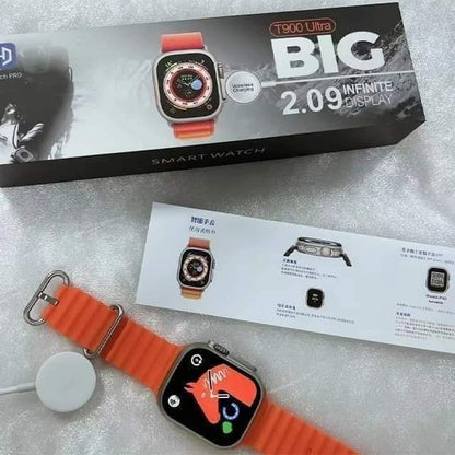 T900 Ultra Smart Watch - 2.09 Infinite Display - 49MM Dial Size - Built-in Games - Bluetooth Calling