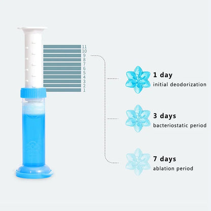 Toilet Cleaning Stamp Gel Toilet Injection Gel Flower Bathroom Cleaner Toilet Gel