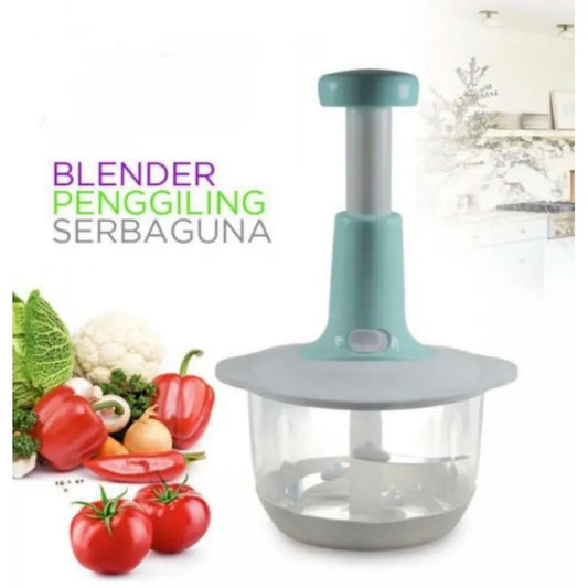 Multifunctional Manual Pushing Chopper with Beater & (Grater , Shredder, Slicer Plate) High Quality