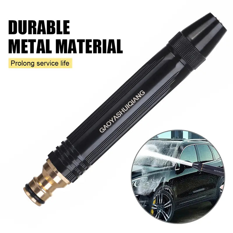 Metal Body | High Pressure Adjustable Nozzle Water Spray Gun | Versatile Tool For Garden & Cleaning