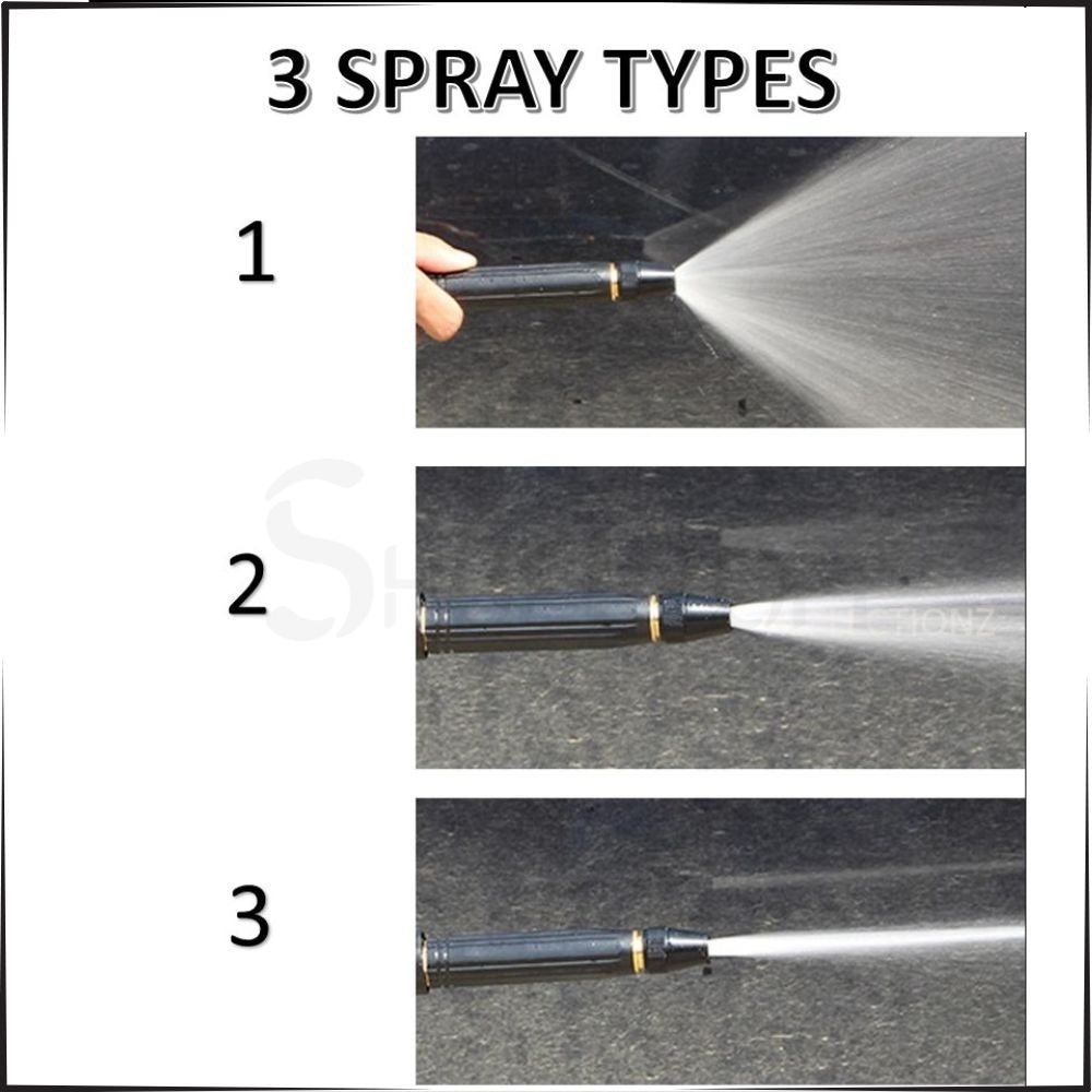 Metal Body | High Pressure Adjustable Nozzle Water Spray Gun | Versatile Tool For Garden & Cleaning