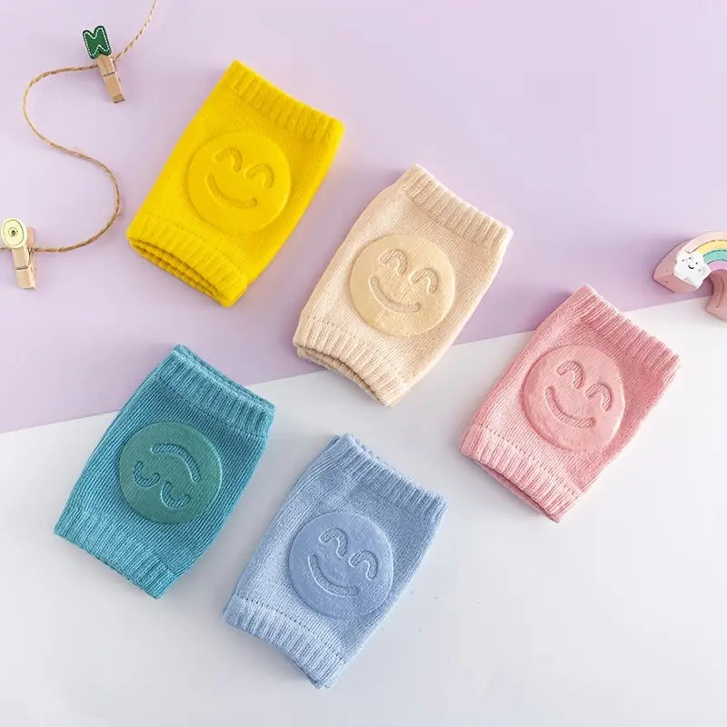 02 Pcs ( Pair ) - Soft & Protective Baby Knee Pads – Cushioned Support for Crawling Infants & Active Toddlers