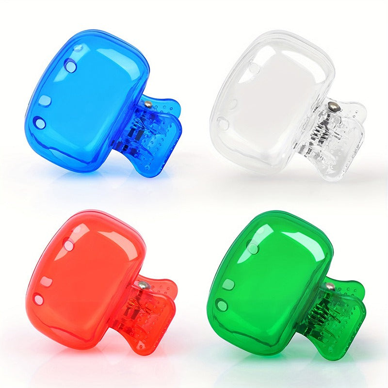 Pack of 10 – Toothbrush Storage Cases in Random Colors – Portable and Hygienic Holders for Travel, Office, School, and Home Use