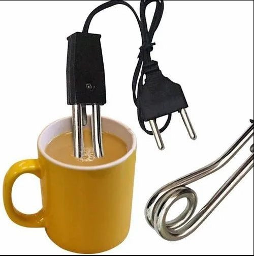 Mini Electric Portable Heating Rod For Instant Water Heating | Compact Travel Immersion Heater For Home, Office, And Outdoor Use