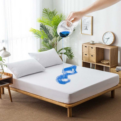 King Size Waterproof Mattress Cover | Breathable, Soft, Noiseless, And Dustproof Protection For Ultimate Bed Comfort And Hygiene
