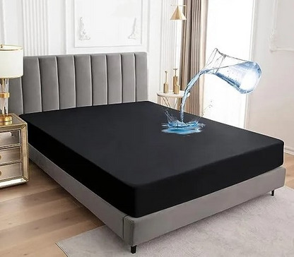 King Size Waterproof Mattress Cover | Breathable, Soft, Noiseless, And Dustproof Protection For Ultimate Bed Comfort And Hygiene