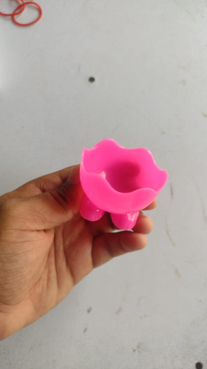 1 PCs Plastic Blender Puff Holder Multipurpose Sauce Bowl Makeup Sponge Storage Container Mini Bowl Organizer