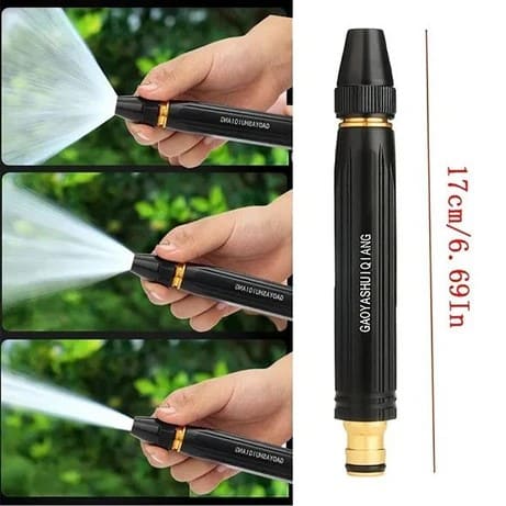 Metal Body | High Pressure Adjustable Nozzle Water Spray Gun | Versatile Tool For Garden & Cleaning