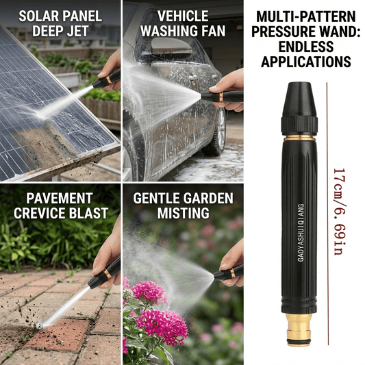 Metal Body | High Pressure Adjustable Nozzle Water Spray Gun | Versatile Tool For Garden & Cleaning