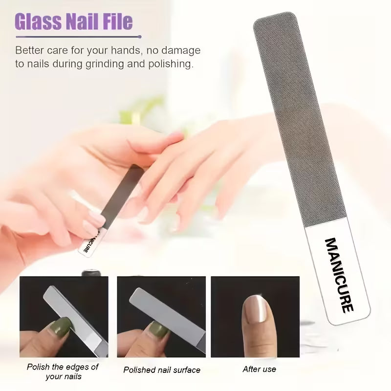 22-in-1 Stainless Steel Nail Care Kit – Manicure & Pedicure Tool Set with Earwax Kit