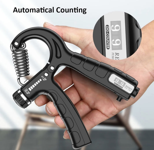 Adjustable Exerciser Hand Gripper With Counter Strengthener Adjustable Resistance Wrist Strengthener Forearm Gripper Hand Workout Squeezer Grip Strength Trainer