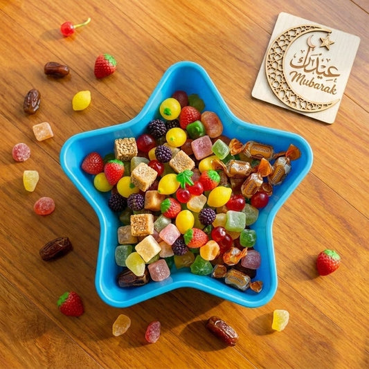 1 PCs Custard Star Bowl Elegant Design Dessert Serving Bowl for Custard Pudding Fruit and Sweets