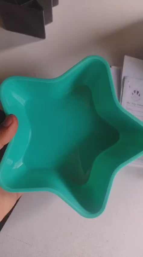 1 PCs Custard Star Bowl Elegant Design Dessert Serving Bowl for Custard Pudding Fruit and Sweets