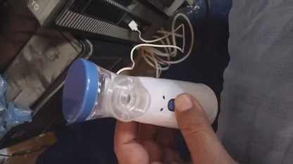 Mesh Nebulizer Battery Operated Silent Operation Compact Design Perfect Choice For Daily Breathing And Health Care Needs