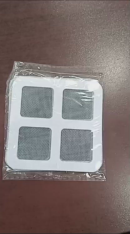 (pack Of 10) Multifunctional Net Sticker Drainer Net For Bathroom - Kitchen Etc | Window Screen Repair Patches For Door Window