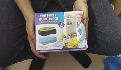 soap pump with Sponge and box