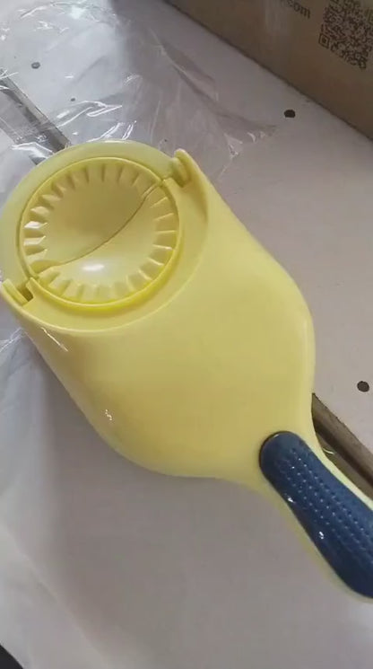 2-in-1 Dumpling Wrapper Tool Food Grade Manual Dumpling Wrapper Mold Labor-Saving Baking Pastry Home Kitchen Gadget