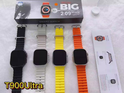 T900 Ultra Smart Watch - 2.09 Infinite Display - 49MM Dial Size - Built-in Games - Bluetooth Calling