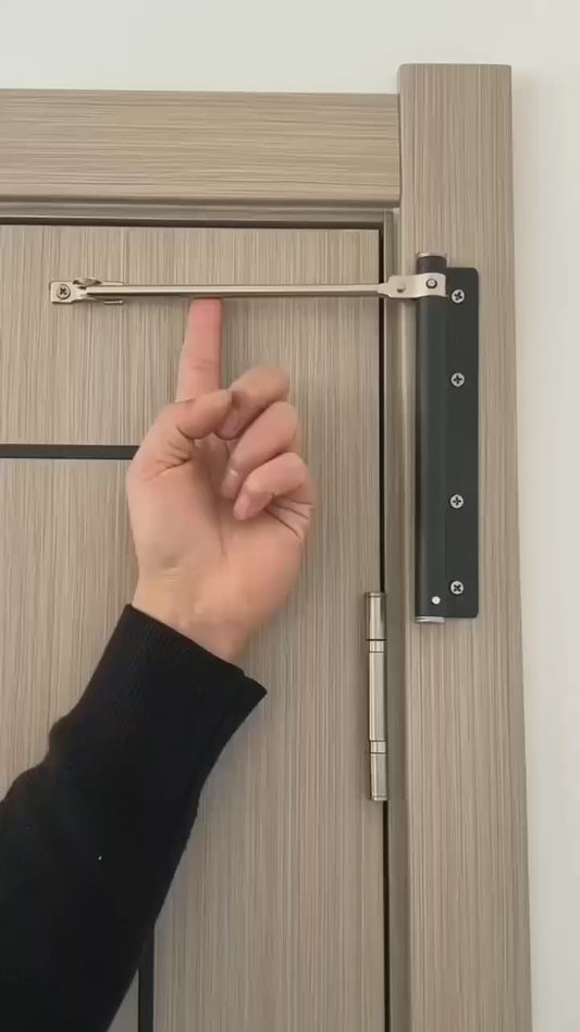 Automatic Door Closer Heavy Duty Self Closing Device for Home Office and Commercial Use Smooth and Controlled Door Closing